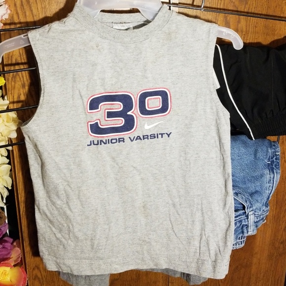 5pc sleeveless shirts and shorts Bundle - Picture 3 of 8